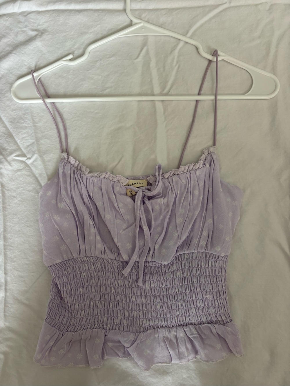 PacSun La Hearts Purple Tank Top